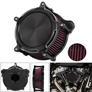 ブラックエアクリーナーインテークフィルターハーレーロードグライドスペシャル FLTRXS FLTRX FLTRU Black Air Cleaner Intake Filter For Harley Road Glide Special FLTRXS FLTRX FLTRU 【並行輸入品】