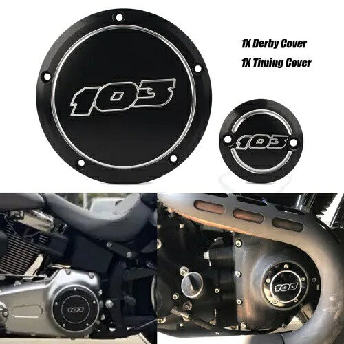 103 ダービータイマー タイミングカバー ハーレーロードグライドスペシャル FLTRXS FLTRX FLTRU用 103 Derby Timer Timing Cover For Harley Road Glide Special FLTRXS FLTRX FLTRU 【並行輸入品】