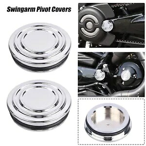 クロームスイングアームピボットカバーハーレー V ロッドマッスルナイトロッド VRSC VRSCAW 06-17 Chrome Swingarm Pivot Cover For Harley V-Rod Muscle Night Rod VRSC VRSCAW 06-17 【並行輸入品】