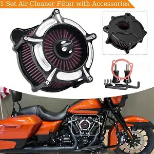 エアクリーナーインテークフィルターハーレーダイナスーパー/ワイドグライドファットボブローライダーFLD用 Air Cleaner Intake Filter For Harley Dyna Super/Wide Glide Fat Bob Low Rider FLD 【並行輸入品】