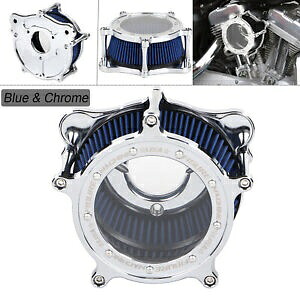 ブルーエアクリーナーインテークフィルターハーレーツーリングロードグライドウルトラFLTRXS FLTRX用 Blue Air Cleaner Intake Filter For Harley Touring Road Glide Ultra FLTRXS FLTRX 【並行輸入品】