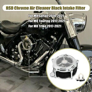 ハーレーストリートファットボブローライダーヘリテージクラシック用エアクリーナーインテークフィルター Air Cleaner Intake Filter For Harley Street Fat Bob Low Rider Heritage Classic 【並行輸入品】