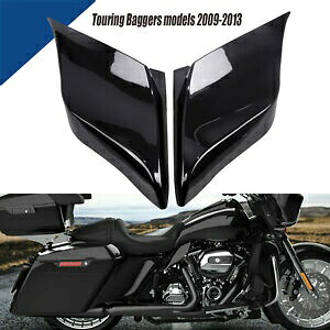 光沢のあるブラックストレッチ拡張サイドカバーハーレーストリートロードグライド 2009-13 Glossy Black Stretched Extended Side Cover For Harley Street Road Glide 2009-13 【並行輸入品】 45,540円