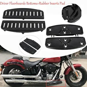 フロントドライバーフロアボードフットボードハーレーロードキングエレクトラグライドソフテイルUS用 Front Driver Floorboard Foot Board For Harley Road King Electra Glide Softail US 【並行輸入品】