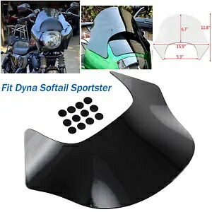 ブラックリップフロントガラスフェアリングハーレーファットボーイナイトトレインソフテイルFXST FLSTN用 Black Lip Windshield Fairing For Harley Fat Boy Night Train Softail FXST FLSTN 【並行輸入品】 35,035円