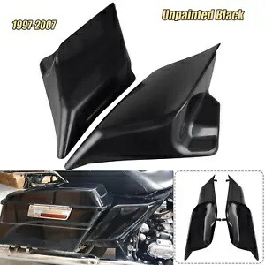 未塗装ストレッチ拡張サイドカバーハーレーストリートロードグライド 1997-2007 用 Unpainted Stretched Extended Side Covers For Harley Street Road Glide 1997-2007 【並行輸入品】