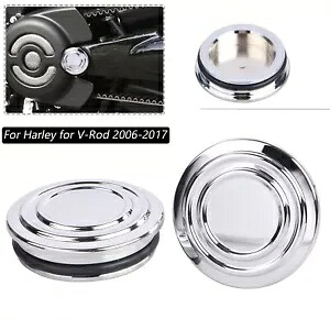 クロームスイングアームピボットカバーハーレー V ロッドマッスルナイトロッド VRSC VRSCAW 06-17 Chrome Swingarm Pivot Cover For Harley V-Rod Muscle Night Rod VRSC VRSCAW 06-17 【並行輸入品】