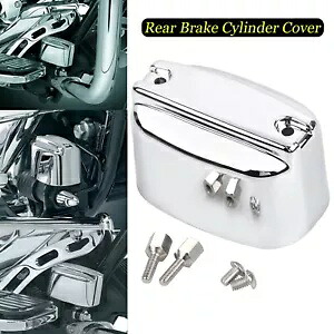 リアブレーキマスターシリンダーカバークロームエレクトラロードストリートグライド 99-07 に適合 Rear Brake Master Cylinder Cover Chrome Fit For Electra Road Street Glide 99-07 【並行輸入品】 33,605円