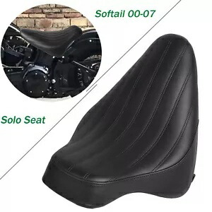 ドライバーソロシートクッション ハーレーヘリテージソフテイルデラックス FLSTN ファットボーイ 00-07用 Driver Solo Seat Cushion For Harley Heritage Softail Deluxe FLSTN Fat Boy 00-07 【並行輸入品】