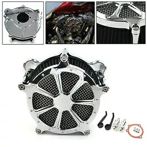 エアクリーナーインテークフィルターハーレーツーリングロードキンググライドFLHR FLHT FLHX FXST用 Air Cleaner Intake Filter For Harley Touring Road King Glide FLHR FLHT FLHX FXST 【並行輸入品】