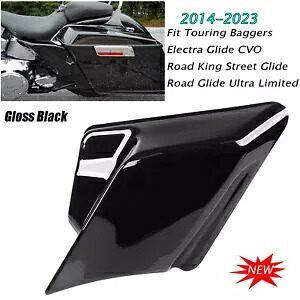 ハーレー 2014-UP ストリート ロード グライド キング CVO 用ストレッチ拡張サイドカバーセット Stretched Extended Side Covers set For Harley 2014-UP Street Road Glide King CVO 【並行輸入品】
