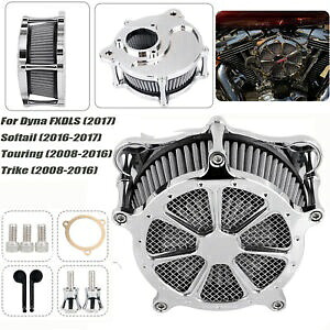 CNC エアクリーナー インテークフィルター ハーレーロードキング ストリート エレクトラグライド トライク FL用 CNC Air Cleaner Intake Filter For Harley Road King Street Electra Glide Trike FL 【並行輸入品】