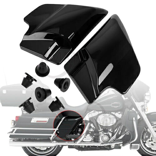 L & R サイドカバーパネルラバーグロメットハーレーツーリング FLHTK FLHX FLTR FLHT US L & R Side Cover Panel Rubber Grommet For Harley Touring FLHTK FLHX FLTR FLHT US 【並行輸入品】