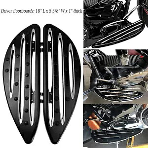 ハーレーロードキングツアーロードストリートグライドソフテイル用ドライバーフロアボードフットペグ Driver Floorboard Foot Pegs For Harley Road King Tour Road Street Glide Softail 【並行輸入品】 44,330円