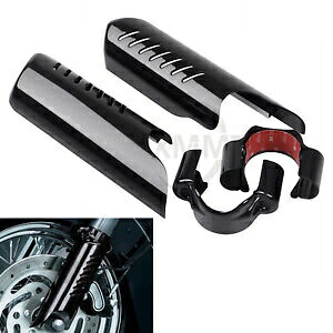 ブラック ロワー レッグ ディフレクター シールド 7765 ハーレー FXST FXSTB FXSTC 1991-10 ダイナ用 Black Lower Leg Deflector Shields 7765 For Harley FXST FXSTB FXSTC 1991-10 Dyna 【並行輸入品】