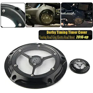 RSD ダービータイマーカバー ハーレー ツインカム ストリート ロードキング エレクトラ 2016-2020 米国用 RSD Derby Timer Cover for Harley Twin Cam Street Road King Electra 2016-2020 USA 【並行輸入品】