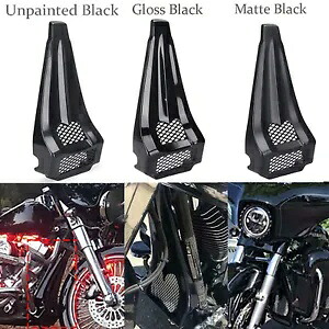 フロントフェアリングチンスポイラースクープハーレーツーリング97-13ロードストリートグライドFLHT用 Front Fairing Chin Spoiler Scoop For Harley Touring 97-13 Road Street Glide FLHT 【並行輸入品】