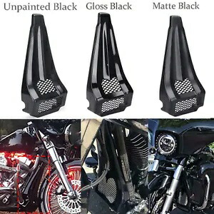 フロントフェアリングチンスポイラースクープハーレーツーリング97-13ロードストリートグライドFLHT用 Front Fairing Chin Spoiler Scoop For Harley Touring 97-13 Road Street Glide FLHT 【並行輸入品】