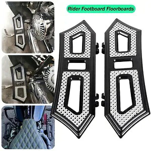 ハーレーエレクトラストリートロードグライドキングソフテイル用ストレッチドライバーフロアボード Stretched Driver Floorboards For Harley Electra Street Road Glide King Softail 【並行輸入品】
