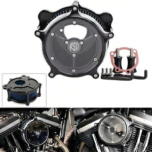 ハーレーエレクトラストリートロードグライド 1993-2007 エアクリーナーインテークフィルターシステム用 For Harley Electra Street Road Glide 1993-2007 Air Cleaner Intake Filter System 【並行輸入品】