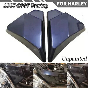 サイドカバーパネルハーレーロードキングエレクトラストリートグライド97-07未塗装に適合 Side Cover Panel Fit For Harley Road King Electra Street Glide 97-07 Unpainted 【並行輸入品】