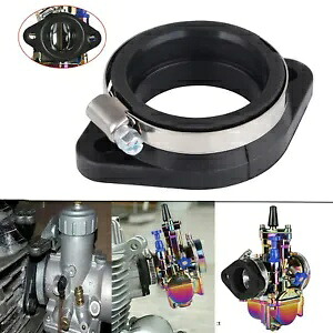 フランジアダプターキャブマニホールドインテークブーツハーレー FLHTC FLHTCU エレクトラグライド用 Flange Adapter Carb Manifold Intake Boot For Harley FLHTC FLHTCU Electra Glide 【並行輸入品】