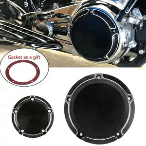 オールブラック ダービーカバー タイミングタイマーカバー ハーレー ソフテイル 99-13 ツーリング 99-13用 All Black Derby Cover Timing Timer Covers For Harley Softail 99-13 Touring 99-13 【並行輸入品】