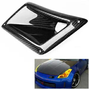 左側カーボンファイバーエアベントインテークダクトブラック日産 350Z Z33 2003-2009 Left Side Carbon Fiber Air Vent Intake Duct Black For Nissan 350Z Z33 2003-2009 【並行輸入品】