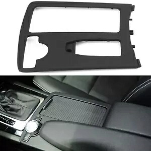 メルセデスベンツ W204 C-CLASS インテリアセンターコンソールカップホルダーカバートリム BLK For MERCEDES BENZ W204 C-CLASS Interior Center Console Cup Holder Cover Trim BLK 【並行輸入品】