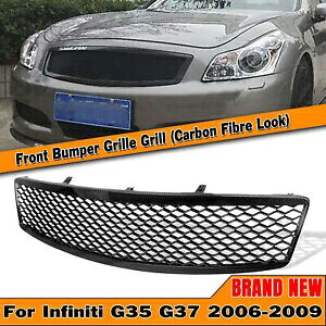 フロントバンパーグリルグリルカバーキットインフィニティ G G35 G37 2006-2009 2008 セダン Front Bumper Grille Grill Cover Kit For Infiniti G G35 G37 2006-2009 2008 Sedan 【並行輸入品】