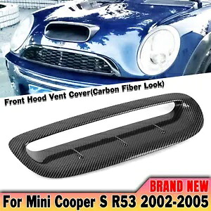 ミニクーパー S R53 R50 2002-2006 2003 フロントエアフードボンネットスクープベントキット 1x For Mini Cooper S R53 R50 2002-2006 2003 Front Air Hood Bonnet Scoop Vent Kit 1x 【並行輸入品】