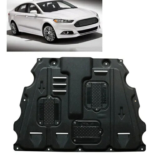 アンダーエンジンスプラッシュシールドガードマッドガードブラックフォードフュージョンモンデオ 2013-2017 Under Engine Splash Shield Guard Mudguard Black For Ford Fusion Mondeo 2013-2017 【並行輸入品】 44,220円