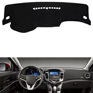 ダッシュボードカバー ダッシュマットパッド 収納コンパートメント付き BLK クルーズ 2011-2015 2012 Dashboard Cover Dashmat Pad W/ storage compartment BLK For Cruze 2011-2015 2012 【並行輸入品】