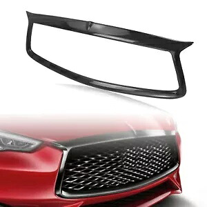 車のフロントグリルグリルフレームカバートリムオーバーレイインフィニティ Q60 クーペ 2017-2022 Car Front Grille Grill Frame Cover Trim Overlay For Infiniti Q60 Coupe 2017-2022 【並行輸入品】 40,755円