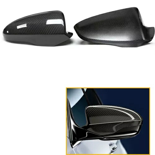 カーボンファイバーミラーカバー 2012 2013 2014 2015-2017 BMW F10 M5 直接アドオン Carbon Fiber Mirror Cover For 2012 2013 2014 2015-2017 BMW F10 M5 Direct Add On 【並行輸入品】