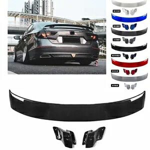 ホンダ アコード 2018-2022 ブラック YOFER スタイルリアバンパートランクウイングスポイラーリップ For Honda Accord 2018-2022 Black YOFER Style Rear Bumper Trunk Wing Spoiler Lip 【並行輸入品】