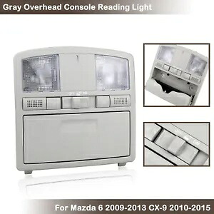 オーバーヘッドコンソール読書灯マツダ 6 09-13 2012 CX-9 2010-15 サンルーフなし Overhead Console Reading Light For Mazda 6 09-13 2012 CX-9 2010-15 W/o Sun Roof 【並行輸入品】