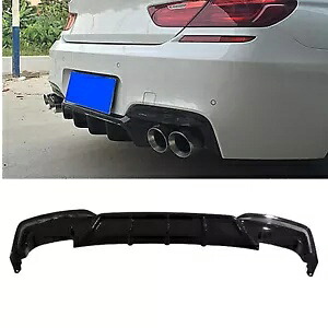 車のリアバンパーディフューザーリップキット BMW F06 F12 F13 M スポーツ M6 2012-2018 2014 Car Rear Bumper Diffuser Lip Kit For BMW F06 F12 F13 M Sport M6 2012-2018 2014 【並行輸入品】