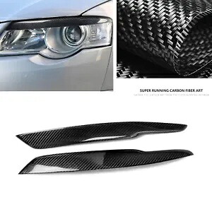 車のフロントヘッドライト眉毛まぶたランプカバートリム Vw パサート B6 3C 2005-2010 Car Front Headlight Eyebrow Eyelid Lamp Cover Trim For VW Passat B6 3C 2005-2010 【並行輸入品】