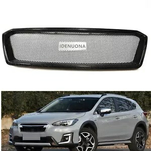 スバル XV 2018-2021 2019 カーボンファイバー車のフロントバンパーグリルメッシュカバー 1 PC For Subaru XV 2018-2021 2019 Carbon Fiber Car Front Bumper Grille Mesh Cover 1PC 【並行輸入品】 57,420円