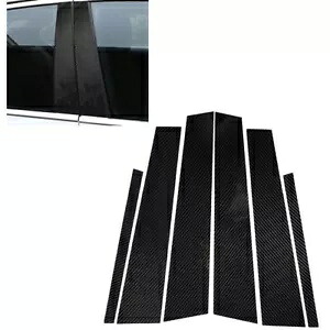 カーボンファイバードアウィンドウセンターピラーポストカバー BMW 3 シリーズ G20 2019-2023 Carbon Fiber Door Window Center Pillar Post Cover For BMW 3 Series G20 2019-2023 【並行輸入品】