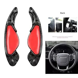 カーボンファイバーステアリングホイールパドルシフターエクステンション 2010-16 ランドローバー BPA Carbon Fiber Steering Wheel Paddle Shifter Extensions For 2010-16 Land Rover BPA 【並行輸入品】