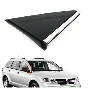 右側バックミラー明るい成形フラグ 08-20 ダッジジャーニー1BE421XFAB Right Side Rearview Mirror Bright Molding Flag For 08-20 Dodge Journey1BE421XFAB 【並行輸入品】
