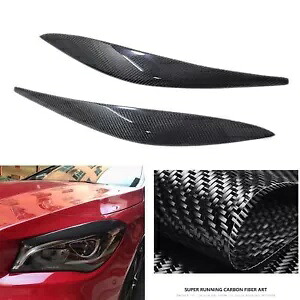 車のヘッドライト眉毛まぶたカバーベンツ CLA200 CLA220 CL??A260 2013-2019 2015 Car Headlight Eyebrows Eyelid Cover For Benz CLA200 CLA220 CLA260 2013-2019 2015 【並行輸入品】