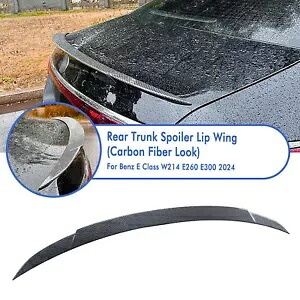 車のリアトランクスプリッターウイングボディキットベンツ E クラス W214 E260 E300 2024 + 新しい Car Rear Trunk Splitter Wing Body Kit For Benz E Class W214 E260 E300 2024+ New 【並行輸入品】