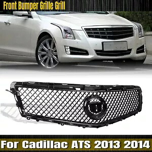 車のフロントバンパーフードグリルグリルメッシュカバーキットキャデラック ATS 2013 2014 1PC Car Front Bumper Hood Grille Grill Mesh Cover Kit For Cadillac ATS 2013 2014 1PC 【並行輸入品】
