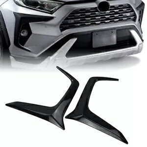 光沢のあるブラックフロントフォグライトランプ装飾トリムトヨタ RAV4 2019-2024 2021 Glossy Black Front Fog Light Lamp Decoration Trim For Toyota RAV4 2019-2024 2021 【並行輸入品】 38,610円