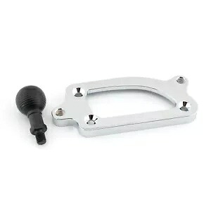 左電話ブラケットボールヘッドブレーキオイルカップポンプ BMW R18 R18B R18TC シルバー Left Phone Bracket Ball Head Brake Oil Cup Pump For BMW R18 R18B R18TC Silver 【並行輸入品】