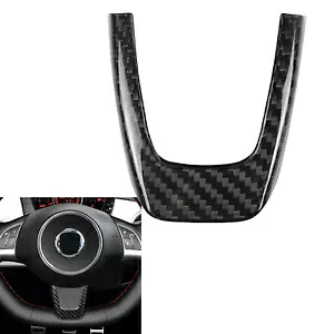 カーボンファイバーステアリングホイールセンタートリムフィアット 500 アバルト 595 2012-2015 2013 Carbon Fiber Steering Wheel Center Trim For Fiat 500 Abarth 595 2012-2015 2013 【並行輸入品】