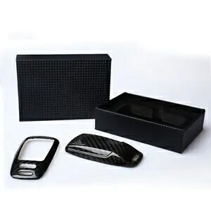 アウディ A4 A5 S4 S5 Q5 8S TT 車リアルカーボンファイバーリモートキーシェルカバーケース For Audi A4 A5 S4 S5 Q5 8S TT Car Real Carbon Fiber Remote Key Shell Cover Case 【並行輸入品】